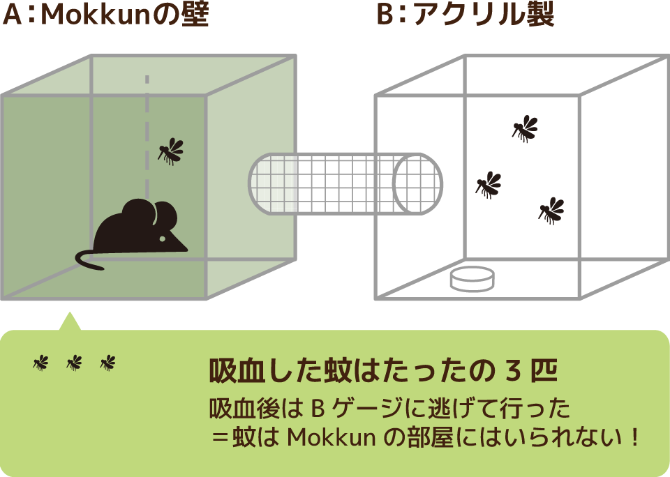 Mokkunには蚊をよける力があるのか Mokkun Lab Mokkun